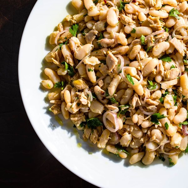 White bean and tuna salad