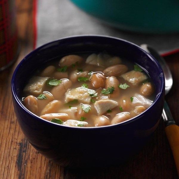 White bean chicken chili