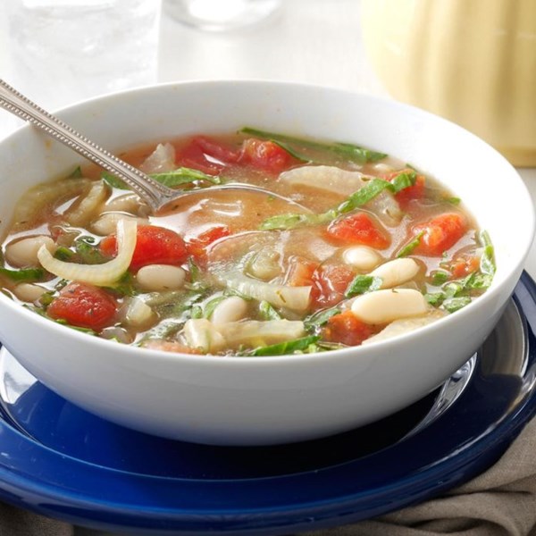 White bean fennel soup