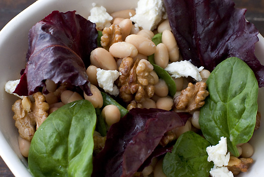 White bean salad