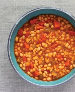 White bean soup (Fasolada)