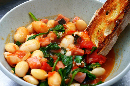 White bean stew