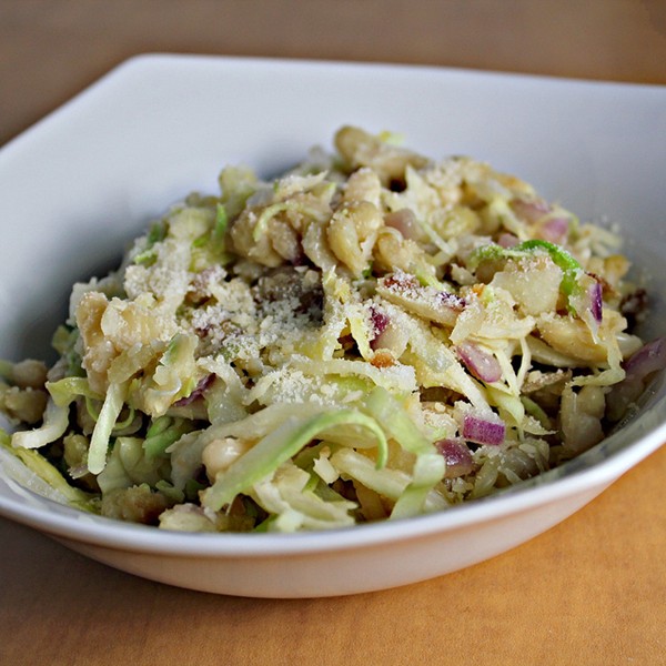 White beans and cabbage