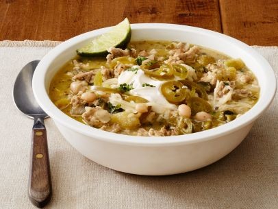 White chicken chili