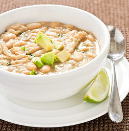 White chicken chili
