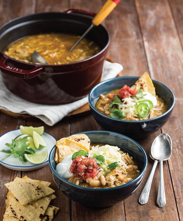 White chicken chili