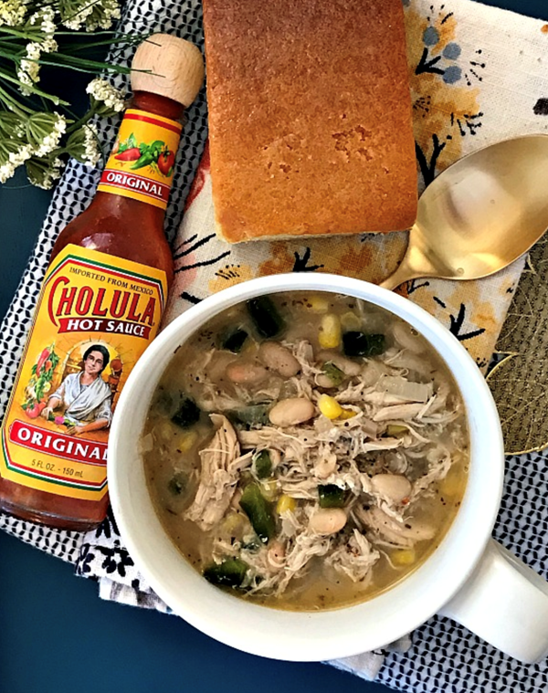 White chicken chili