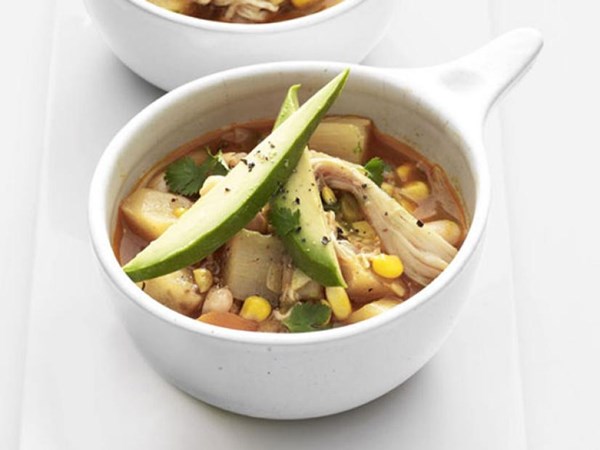 White chicken chili stew