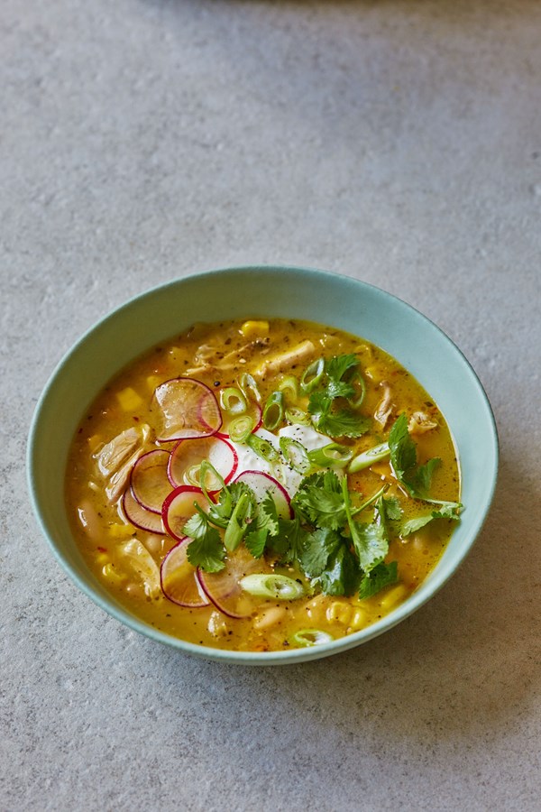 White chicken chilli