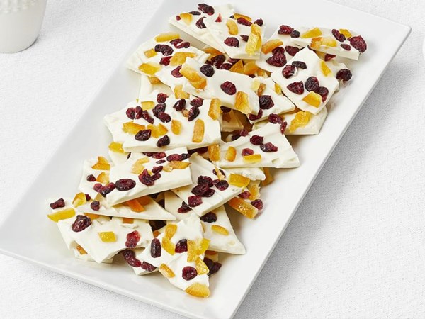 White chocolate bark