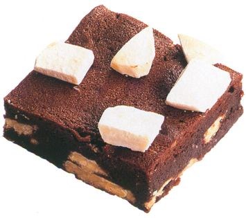 White chocolate chunk brownies