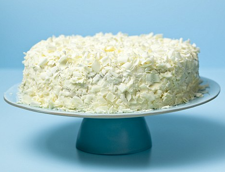 White chocolate gâteau