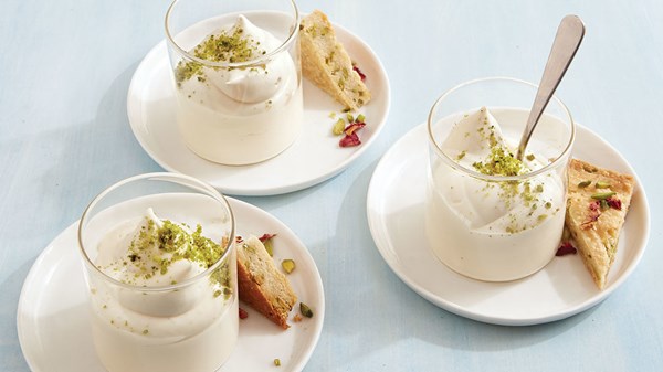 White chocolate mousse