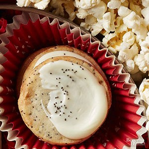 White chocolate poppy seed cookies