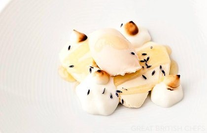 White chocolate with grapefruit and lemon