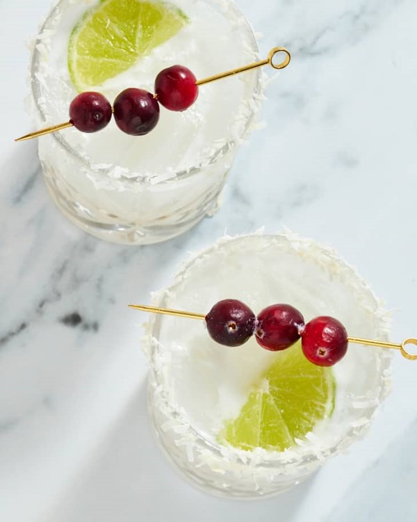 White Christmas margarita 