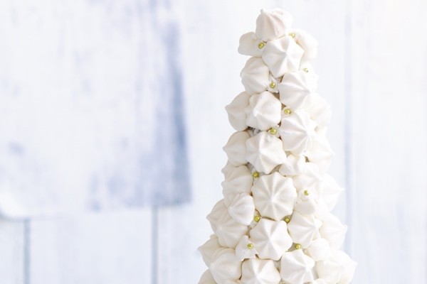 White Christmas tree