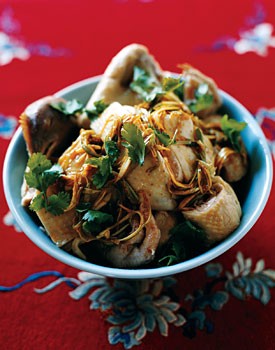 White-cut chicken