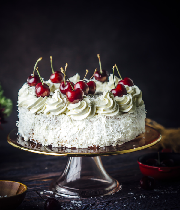 White forest cake