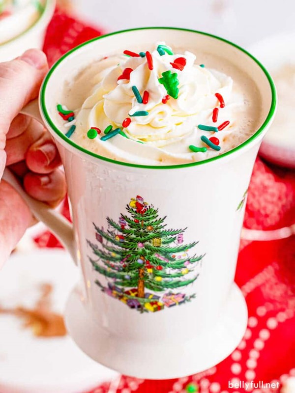White hot chocolate