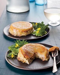 White lasagna cupcakes