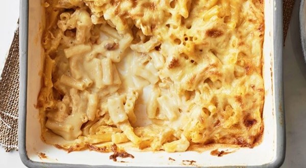 White miso vegan mac 'n' cheese