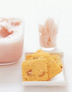 White nectarine ice cream (Gelato di nettarina bianca)