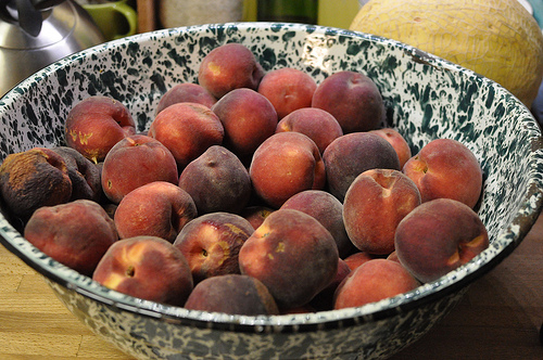 White peach sauce