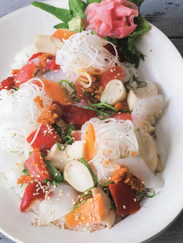 White pickled ginger
