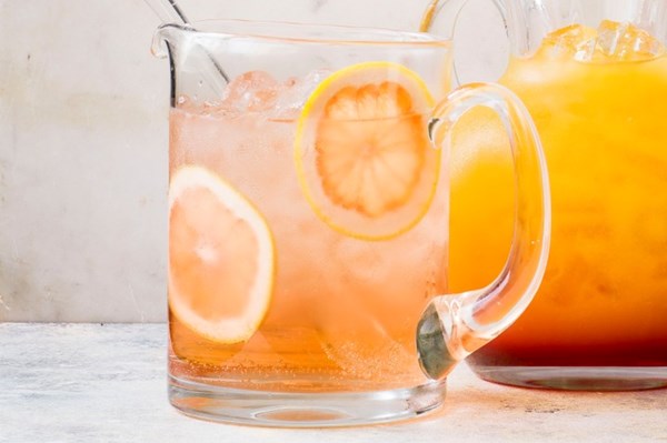 White Port and grapefruit cooler