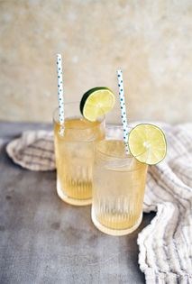 White Port with lime