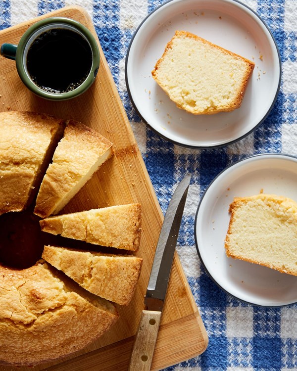 White pound cake