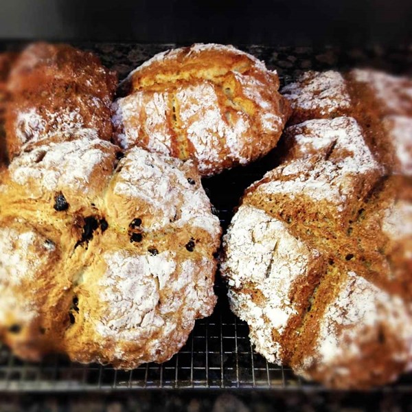 White soda bread