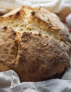 White soda bread