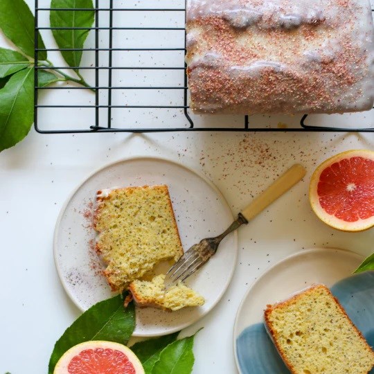 White Sonora grapefruit cake