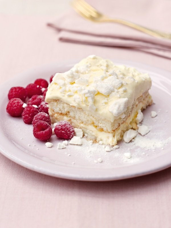 White tiramisu