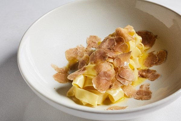  White truffle and Parmesan tagliatelle