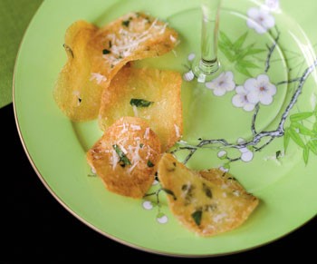 White truffle chips