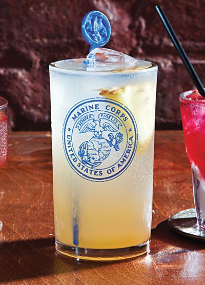 White whiskey punch 