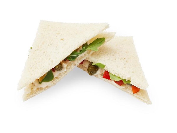 Whitefish tea sandwiches