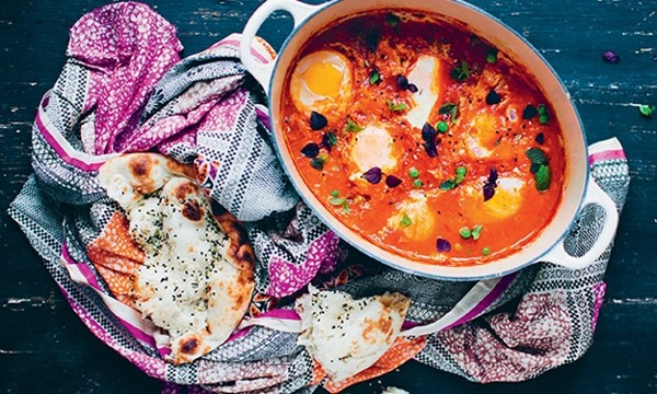Whole egg flower curry