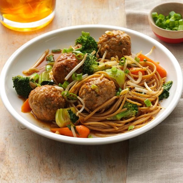 Whole grain chow mein