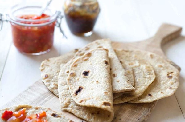 Whole grain flatbread (Chapati)