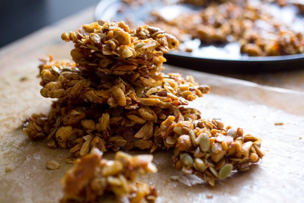 Whole grain granola