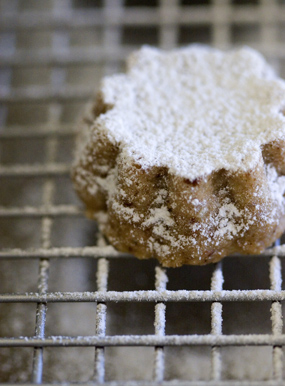Whole grain Mexican wedding cookie
