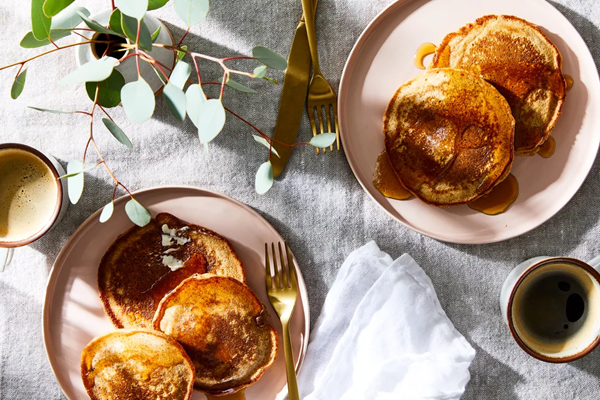 Whole-grain pancakes