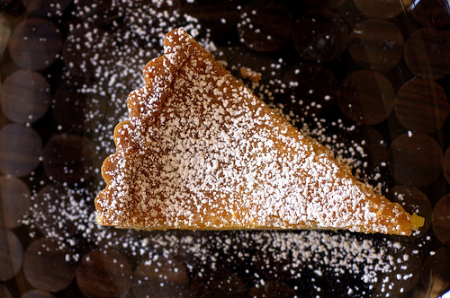 Whole lemon tart