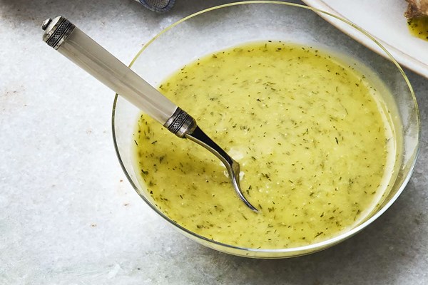 Whole lemon vinaigrette