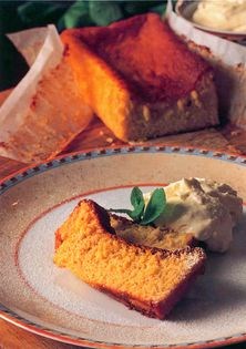 Whole orange and almond cake