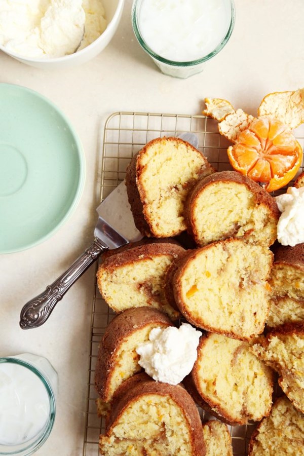 Whole orange bundt cake
